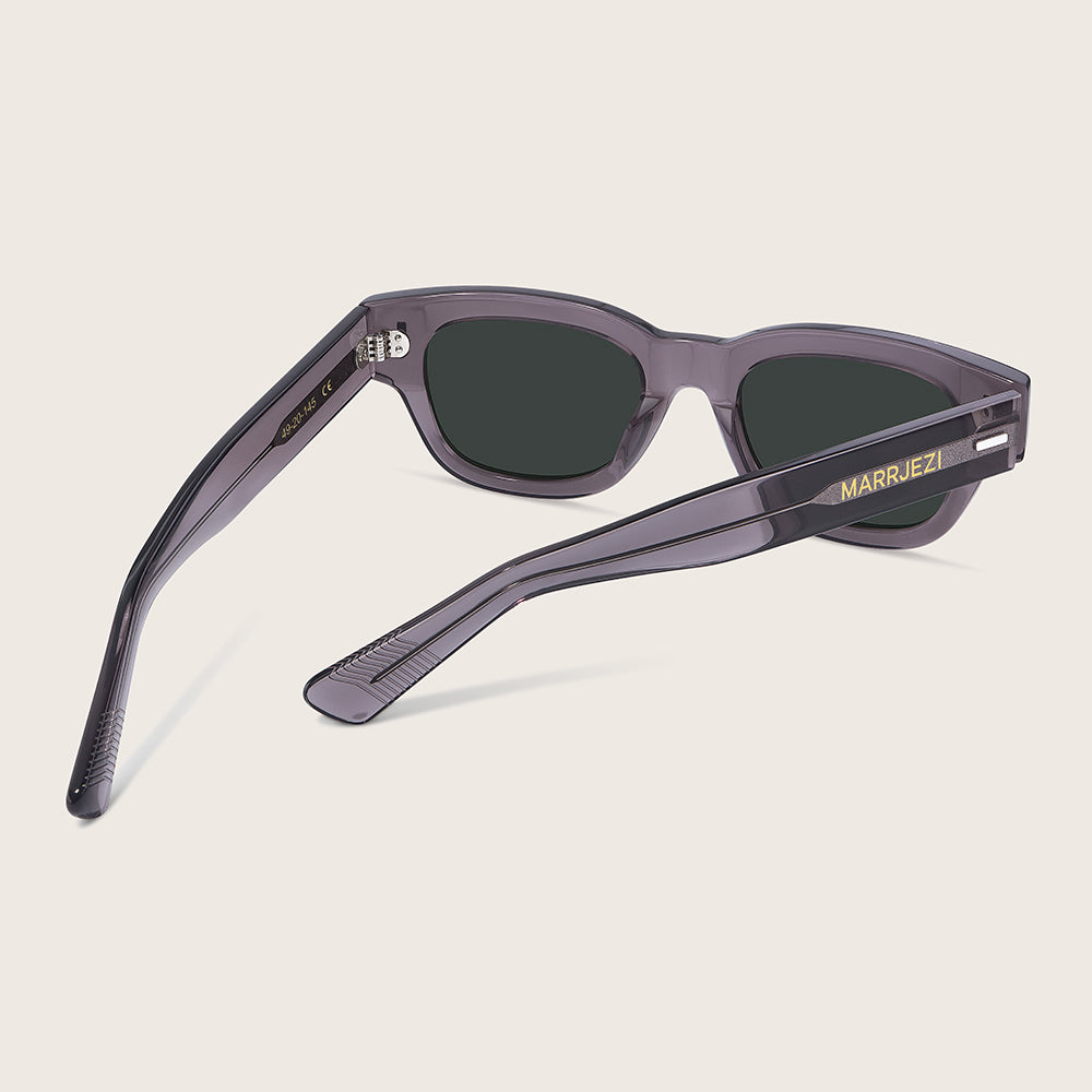 Marrjezi Palma Wayfarer Sunglasses – Purple Crystal
