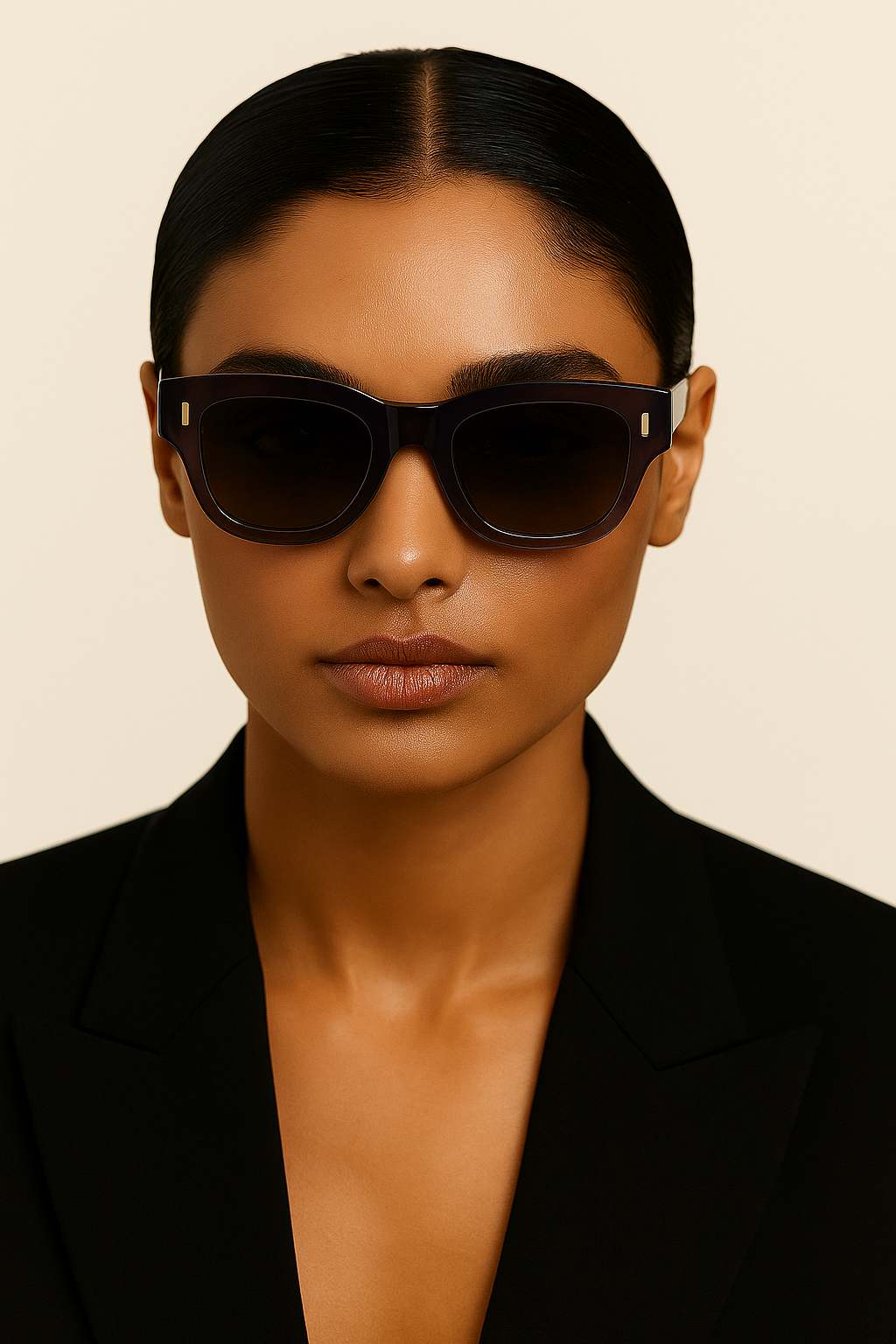 Marrjezi Palma Wayfarer Sunglasses – Purple Crystal