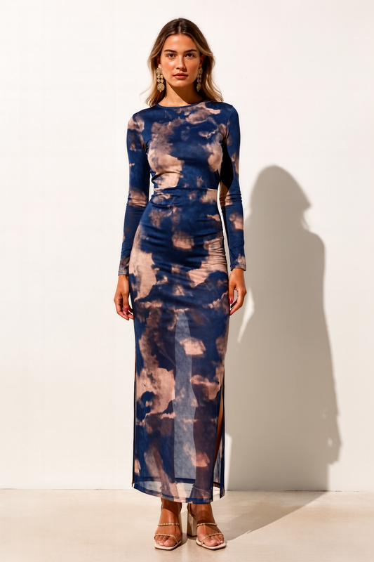 Marrjezi Mesh Maxi Dress