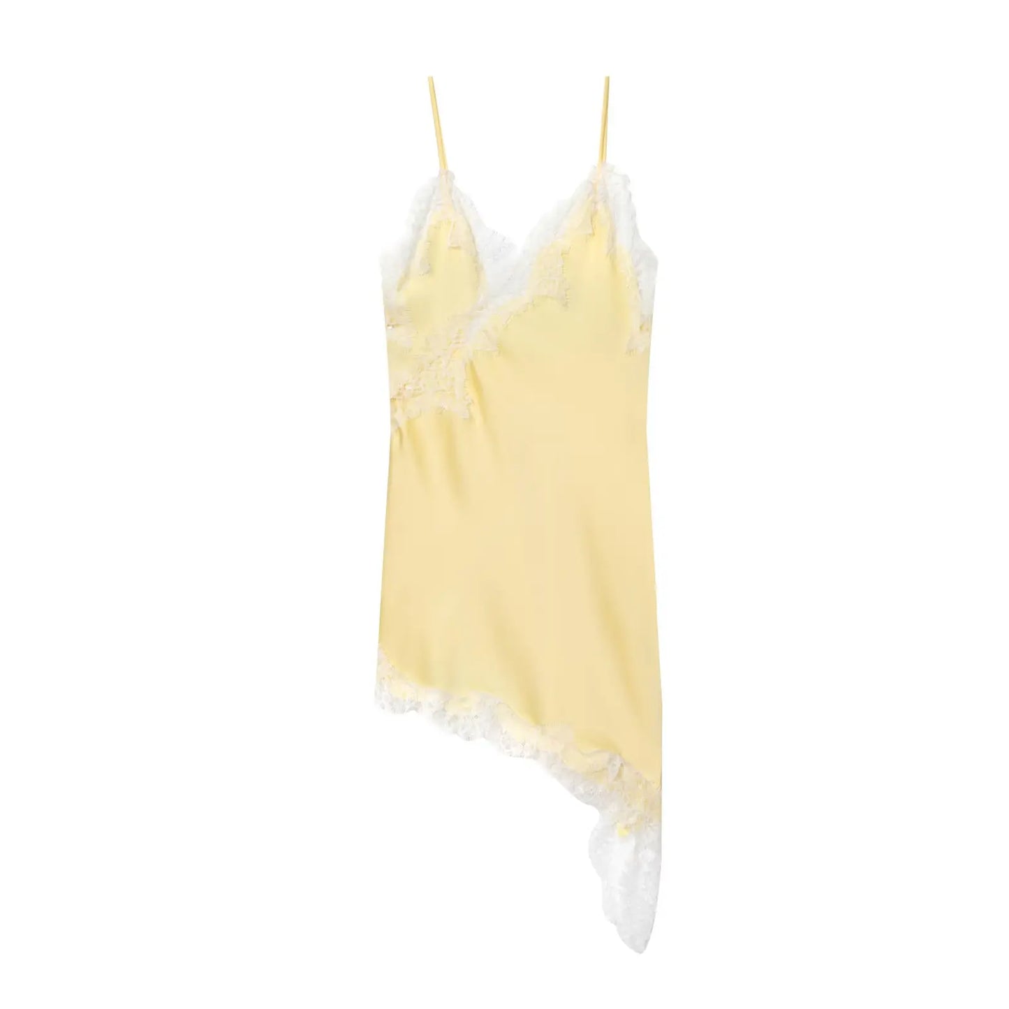 Marrjezi Backless Lace Slip Mini Dress