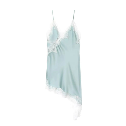 Marrjezi Backless Lace Slip Mini Dress