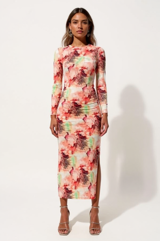 Marrjezi Mesh Maxi Dress